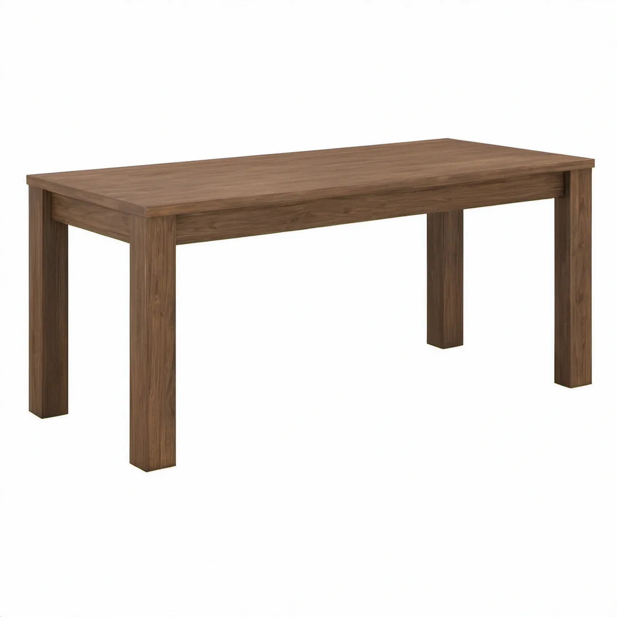 Mesa de Jantar Retangular em Painel de Partículas Castanho Nogueira 120 x 75 x 75 cm
